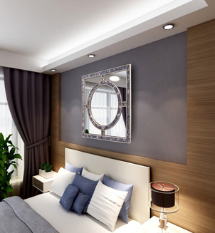 Miroir de chambre à coucher