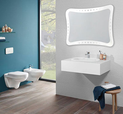 Miroir forme irrégulière