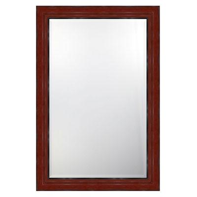 Miroir antique cadre en bois