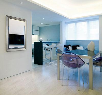Miroir mural biseauté, Miroir décoratif pour Maisons & Bureaux