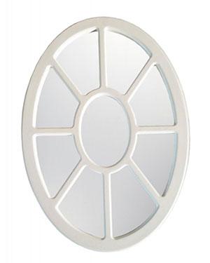 Miroir mural ovale avec cadre