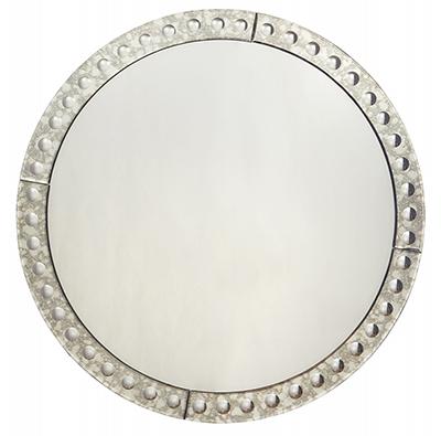 Miroir en verre avec cadre en fibre de verre