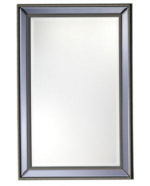 Miroir rectangulaire cadre en polystyrène