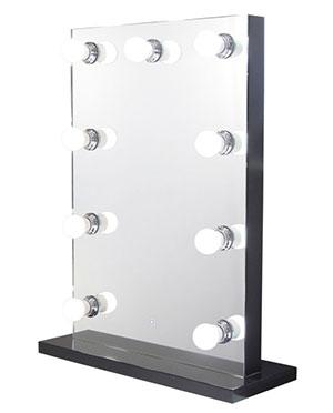Miroir de maquillage avec lumière LED