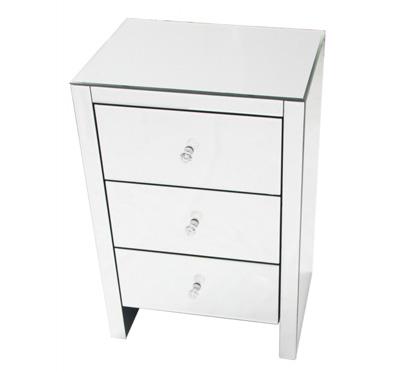 Table de chevet miroir G73076